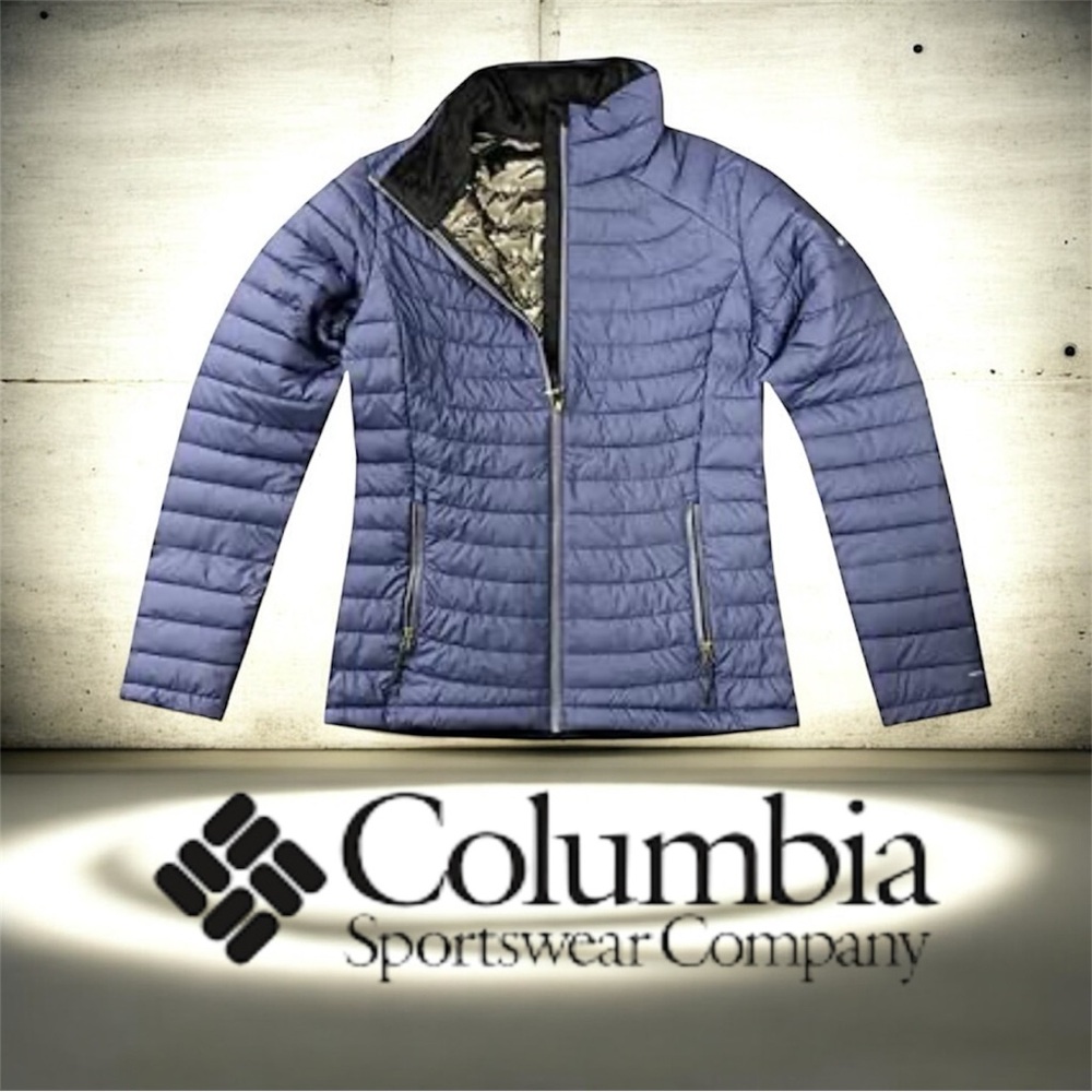 Columbia Women's Quilted Purplish/Blue Jacket